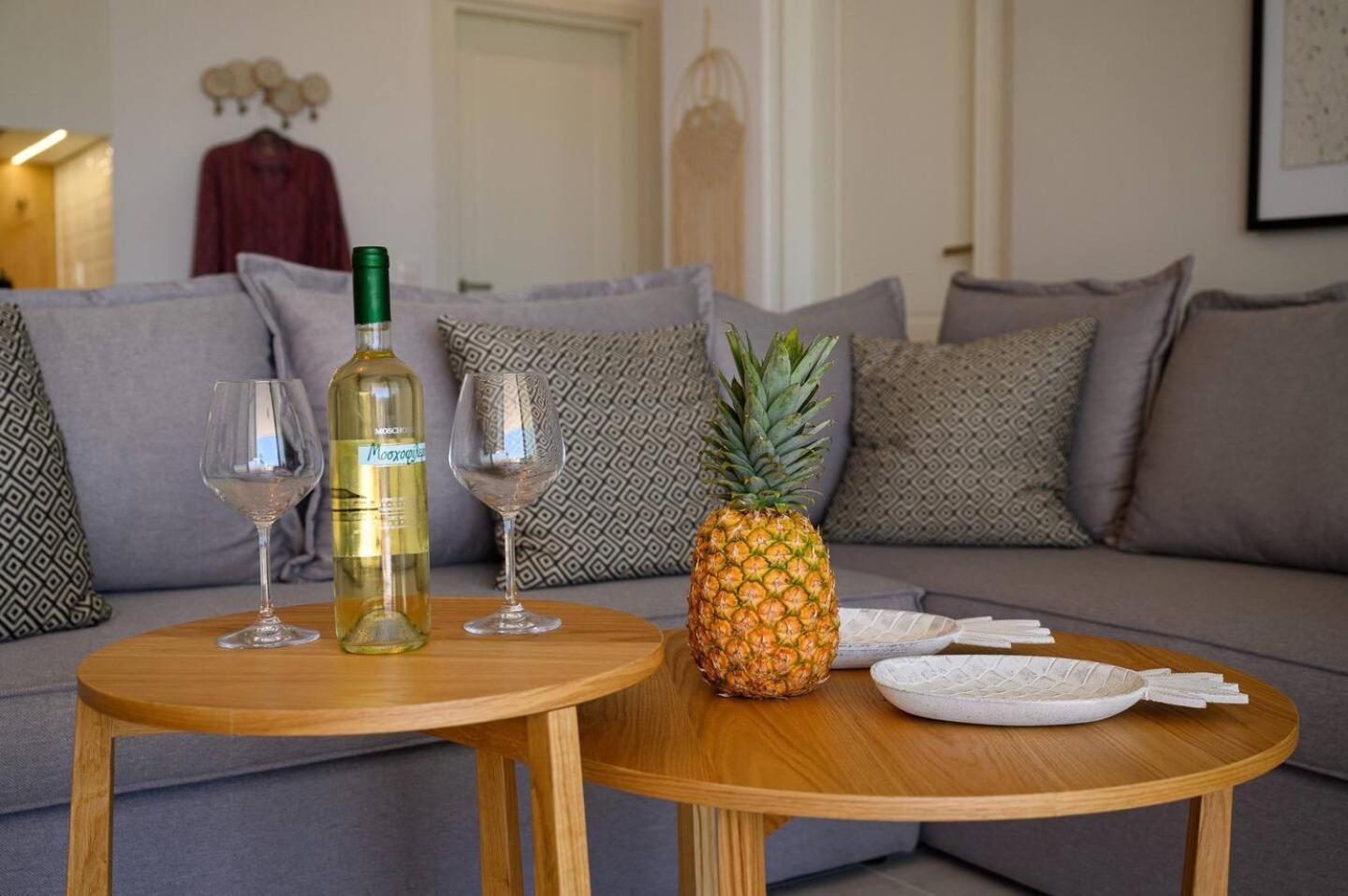 Ammokrinos Luxury Homes,150M From The Beach Kalamaki  Eksteriør billede