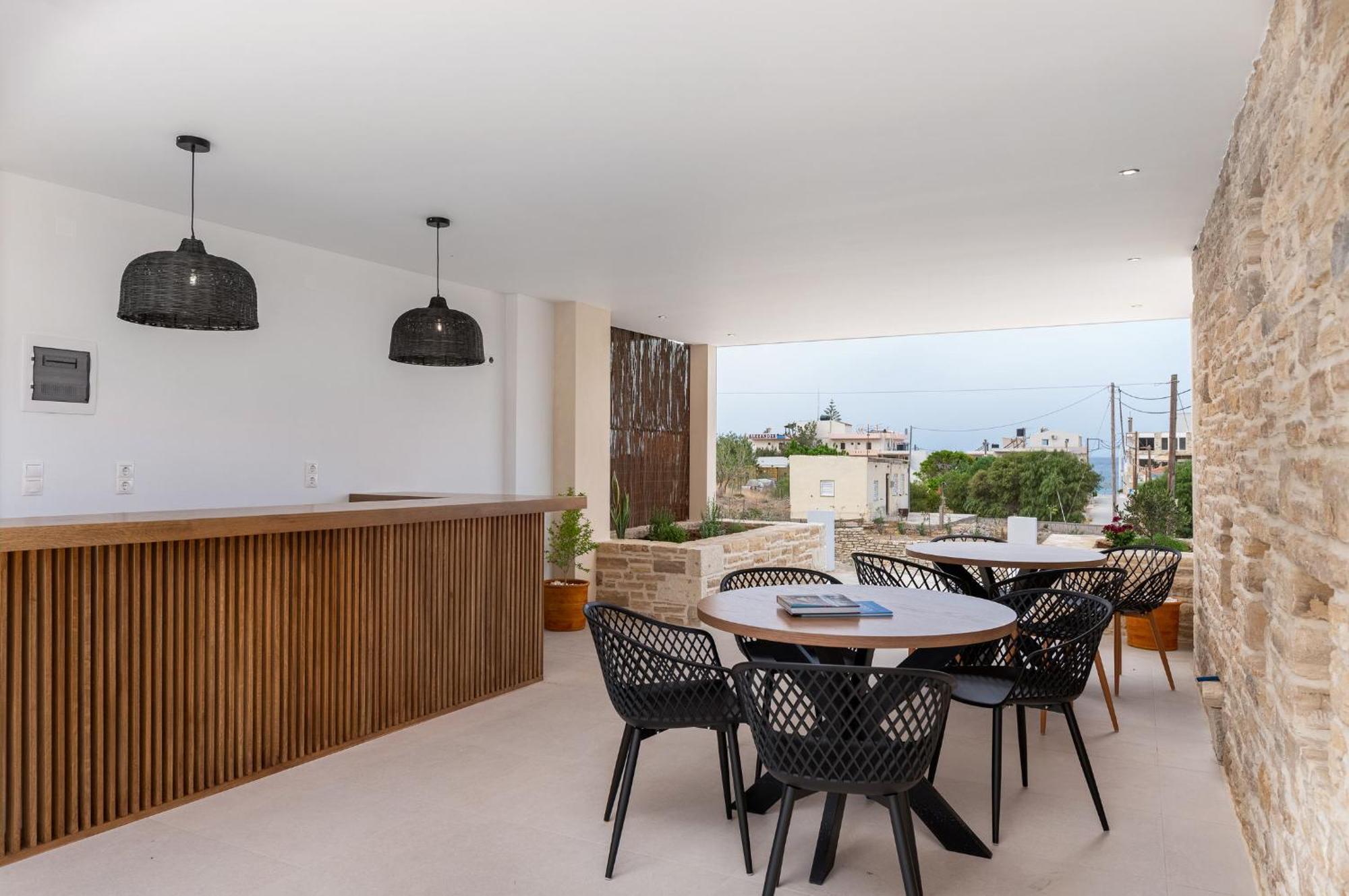 Ammokrinos Luxury Homes,150M From The Beach Kalamaki  Eksteriør billede