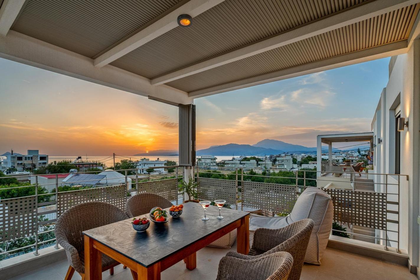 Ammokrinos Luxury Homes,150M From The Beach Kalamaki  Eksteriør billede